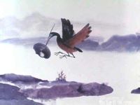 鹬蚌相争图 鹬蚌相争图