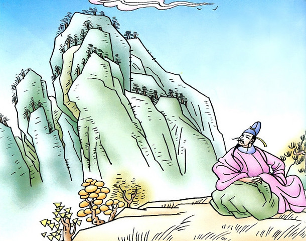 独坐敬亭山