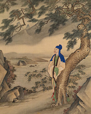 晨诣超师院读禅经