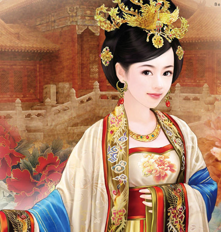 后庭花·景阳钟动宫莺转