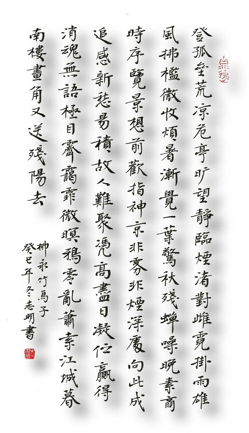 凭高尽日凝伫。赢得消魂无语。全诗词意思及赏析