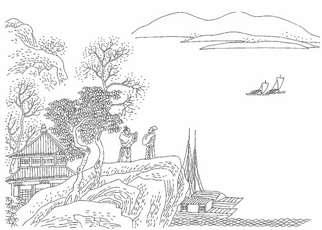 画阁魂销，高楼目断，斜阳只送平波远。全诗词意思及赏析