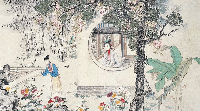 玉钩双语燕，宝甃杨花转。全诗词意思及赏析
