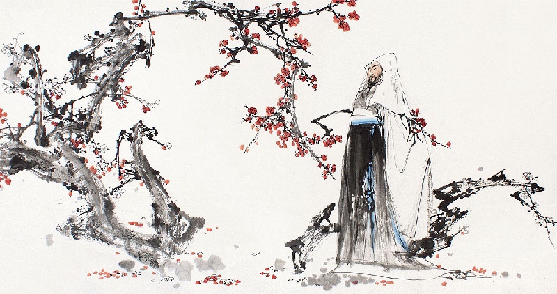 数萼初含雪，孤标画本难。全诗意思及赏析