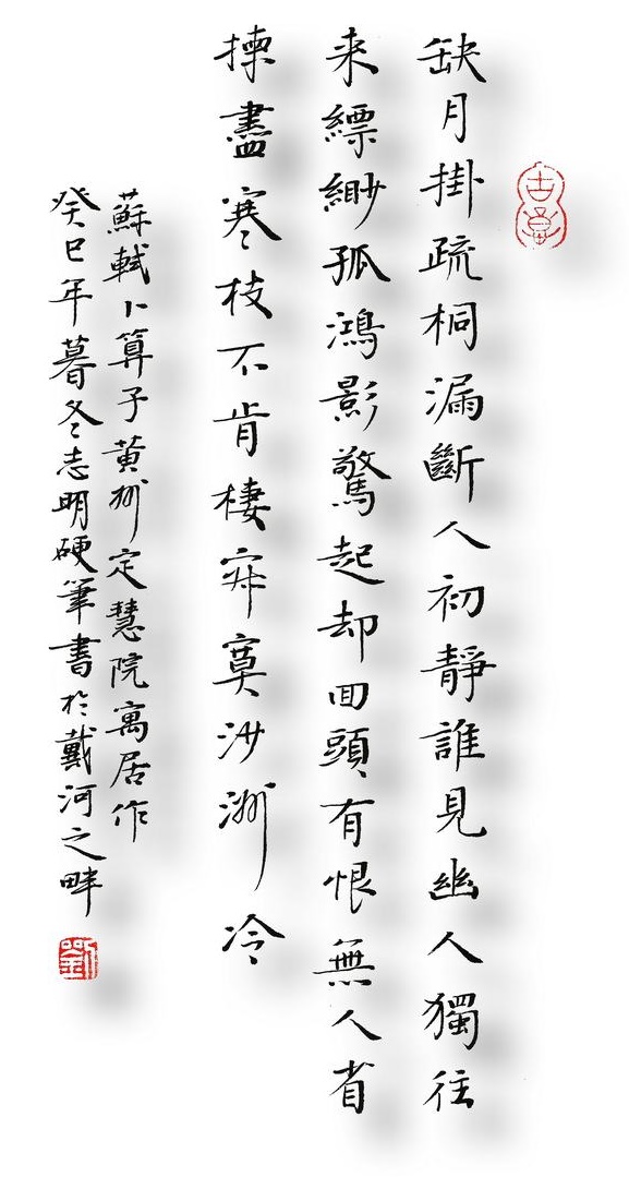 时见幽人独往来，缥缈孤鸿影。全诗词意思及赏析