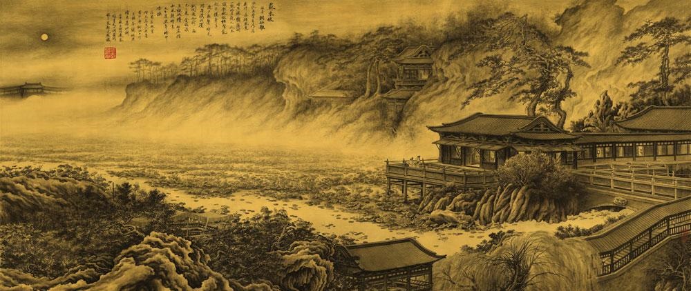 试问夜如何？夜已三更，金波淡，玉绳低转。全诗词意思及赏析