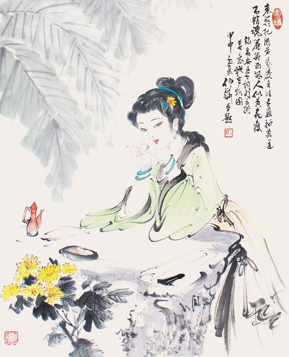 佳节又重阳，玉枕纱厨，半夜凉初透。全诗词意思及赏析