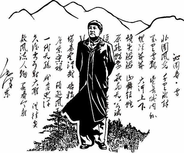 望长城内外，惟余莽莽；大河上下，顿失滔滔。全诗意思及赏析