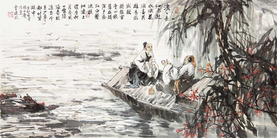 是非成败转头空。青山依旧在，几度夕阳红。全诗词意思及赏析