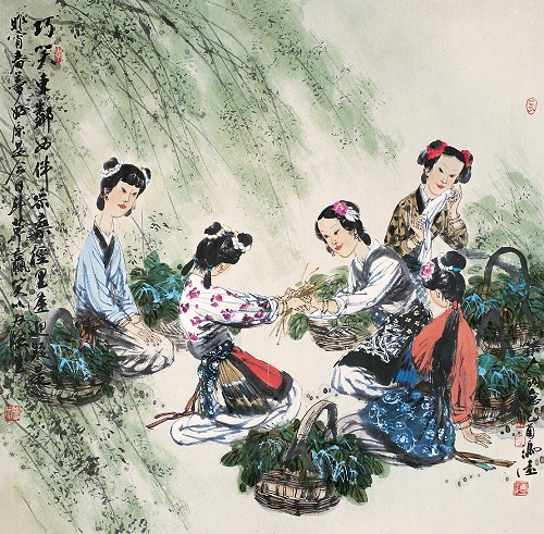 疑怪昨宵春梦好，元是今朝斗草赢。笑从双脸生。全诗词意思及赏析