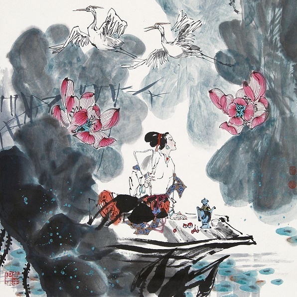 争渡，争渡，惊起一滩鸥鹭。全诗词意思及赏析
