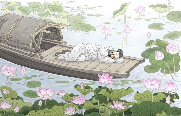 五月渔郎相忆否？小楫轻舟，梦入芙蓉浦。全诗词意思及赏析