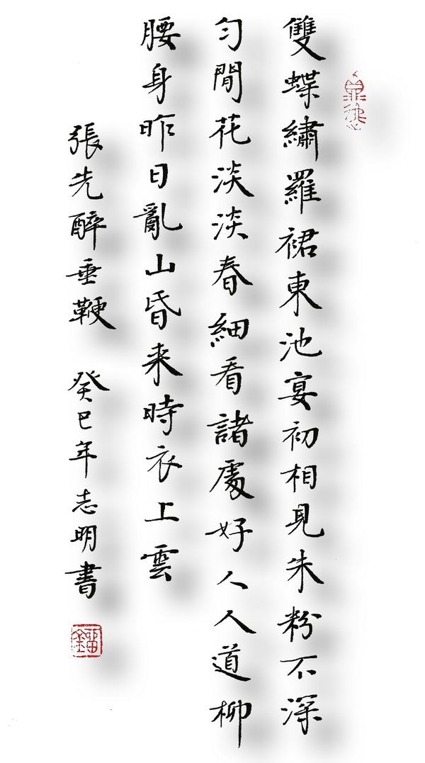 朱粉不深匀，闲花淡淡春。全诗词意思及赏析