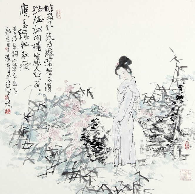 昨夜雨疏风骤，浓睡不消残酒。全诗词意思及赏析