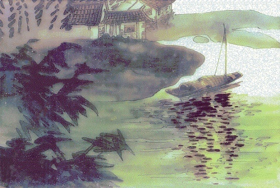 微微风簇浪，散作满河星。全诗意思及赏析
