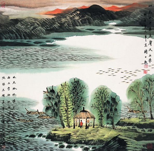水光潋滟晴方好，山色空濛雨亦奇。全诗意思及赏析