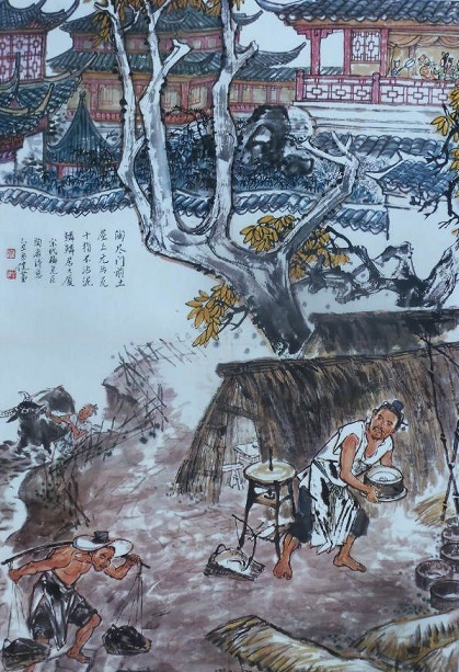 十指不沾泥，鳞鳞居大厦。全诗意思及赏析