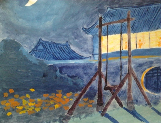 歌管楼台声细细，秋千院落夜沉沉。全诗意思及赏析