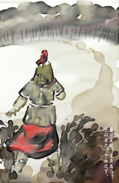 击鼓其镗，踊跃用兵。全诗意思及赏析