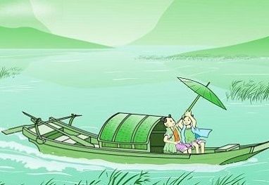 怪生无雨都张伞，不是遮头是使风。全诗意思及赏析
