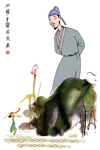 小荷才露尖尖角，早有蜻蜓立上头。全诗意思及赏析