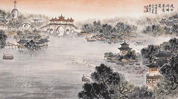 花开红树乱莺啼，草长平湖白鹭飞。全诗意思及赏析