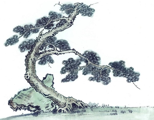 无端绕屋长松树，尽把风声作雨声。全诗意思及赏析