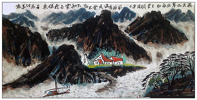 卧看满天云不动，不知云与我俱东。全诗意思及赏析