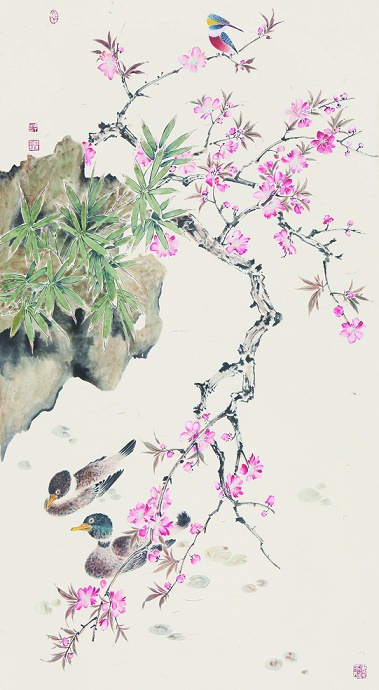 遥知朔漠多风雪，更待江南半月春。全诗意思及赏析