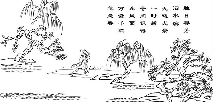 寂历秋江渔火稀，起看残月映林微。全诗意思及赏析