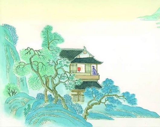 可惜不当湖水面，银山堆里看青山。全诗意思及赏析