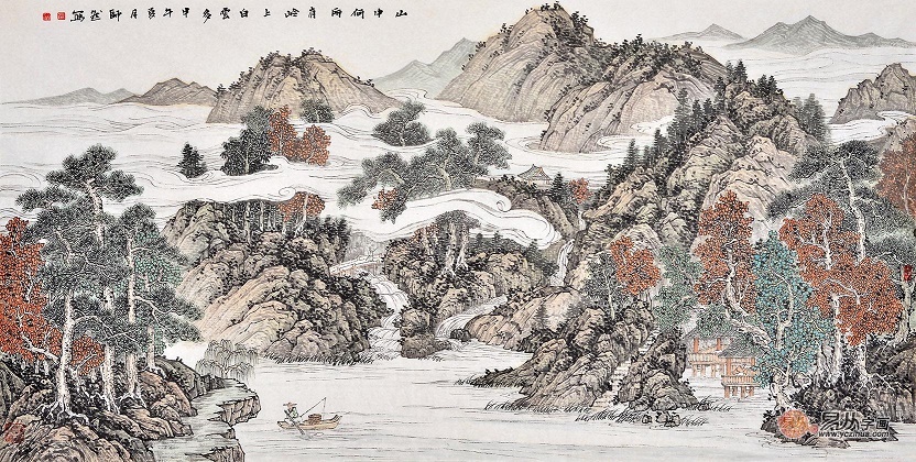 山中何所有，岭上多白云。全诗意思及赏析