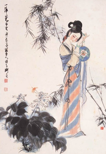 徙倚怀感伤，垂涕沾双扉。全诗意思及赏析