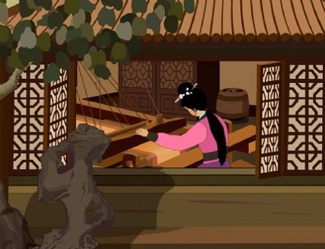 孤灯暧不明，寒机晓犹织。全诗意思及赏析