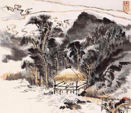 江干远树浮，天末孤烟起。全诗意思及赏析