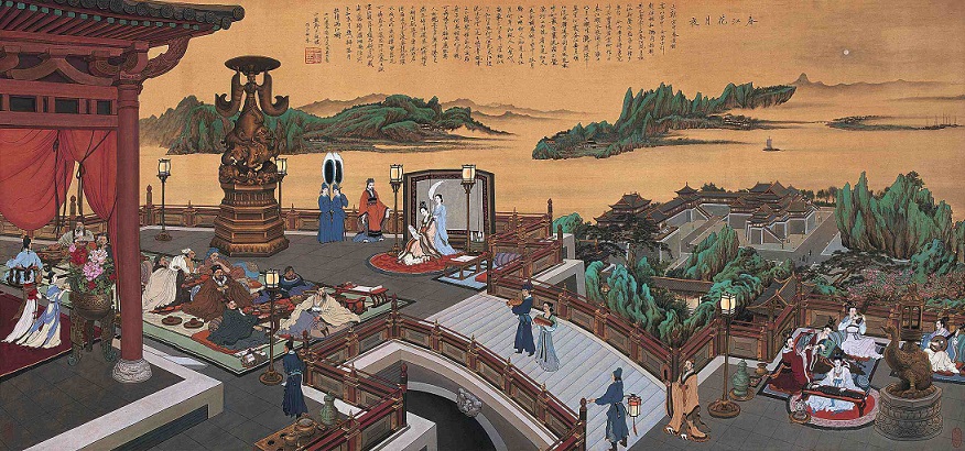 谁家今夜扁舟子？何处相思明月楼？全诗意思及赏析