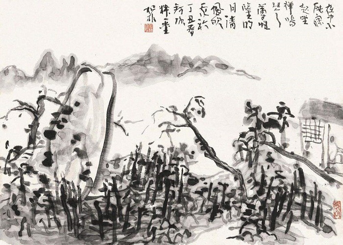 薄帷鉴明月，清风吹我襟。全诗意思及赏析