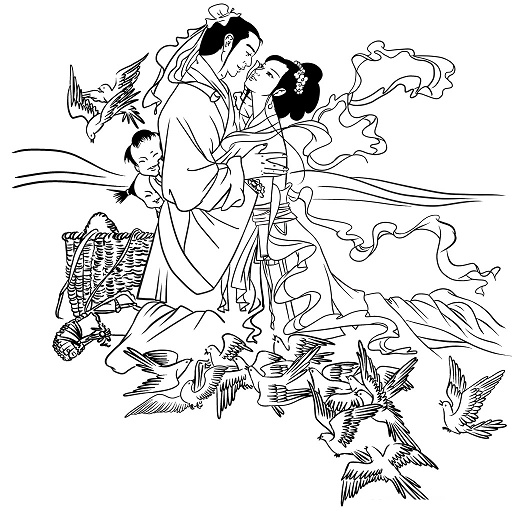 纤纤擢素手，札札弄机杼。全诗意思及赏析