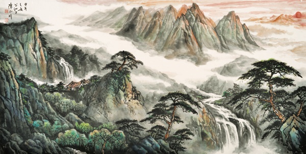 地势使之然，由来非一朝。全诗意思及赏析