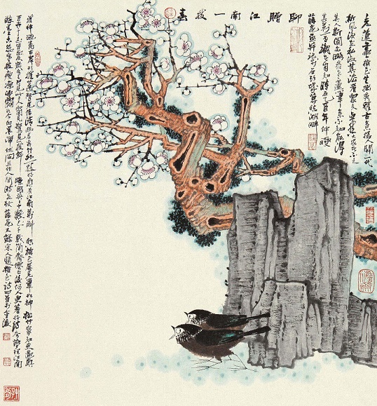 折花逢驿使，寄与陇头人。全诗意思及赏析