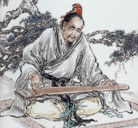 薄帷鉴明月，清风吹我襟。全诗意思及赏析