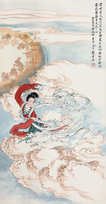 嫦娥应悔偷灵药，碧海青天夜夜心。全诗意思及赏析