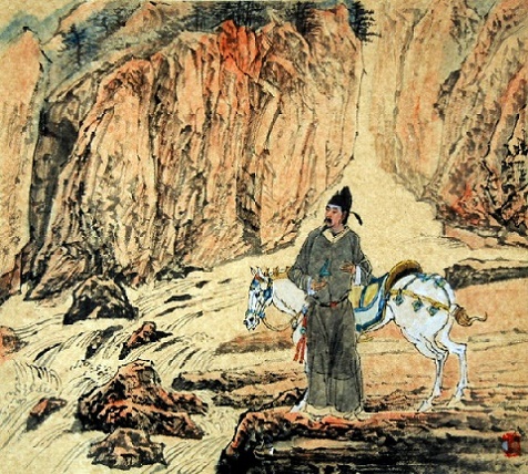 九曲黄河万里沙，浪淘风簸自天涯。全诗意思及赏析