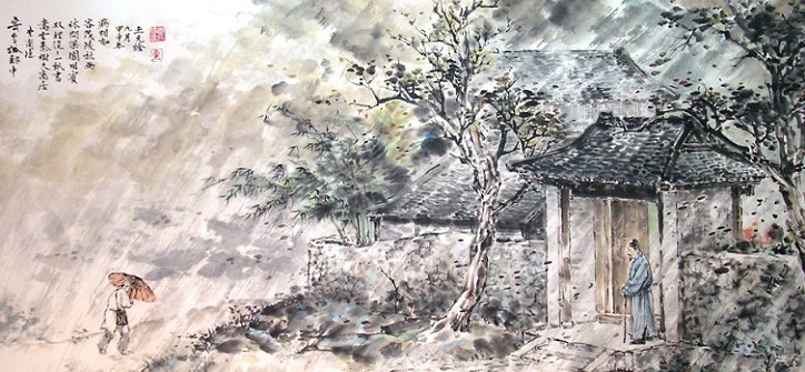 休问梁园旧宾客，茂陵秋雨病相如。全诗意思及赏析