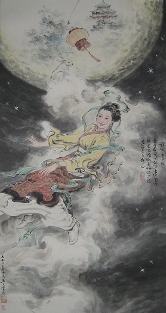 嫦娥应悔偷灵药，碧海青天夜夜心。全诗意思及赏析