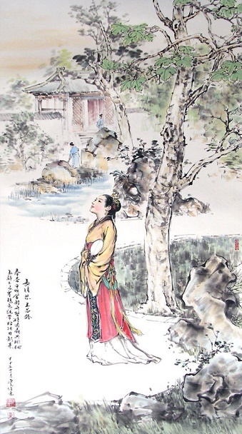 玉颜不及寒鸦色，犹带昭阳日影来。全诗意思及赏析