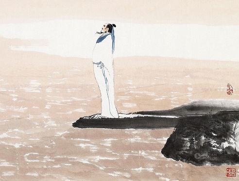 九曲黄河万里沙，浪淘风簸自天涯。全诗意思及赏析