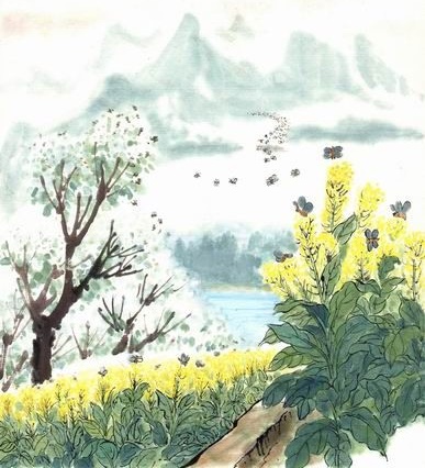 采得百花成蜜后，为谁辛苦为谁甜。全诗意思及赏析
