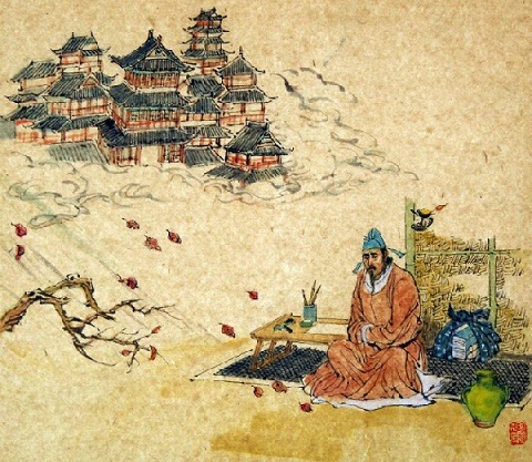 八月秋高风怒号，卷我屋上三重茅。全诗意思及赏析