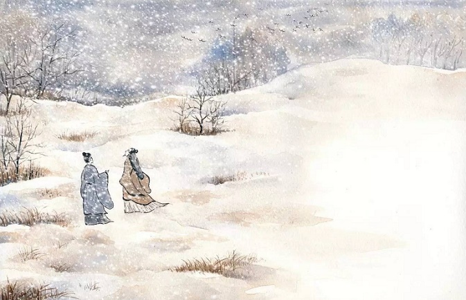 千里黄云白日曛，北风吹雁雪纷纷。全诗意思及赏析
